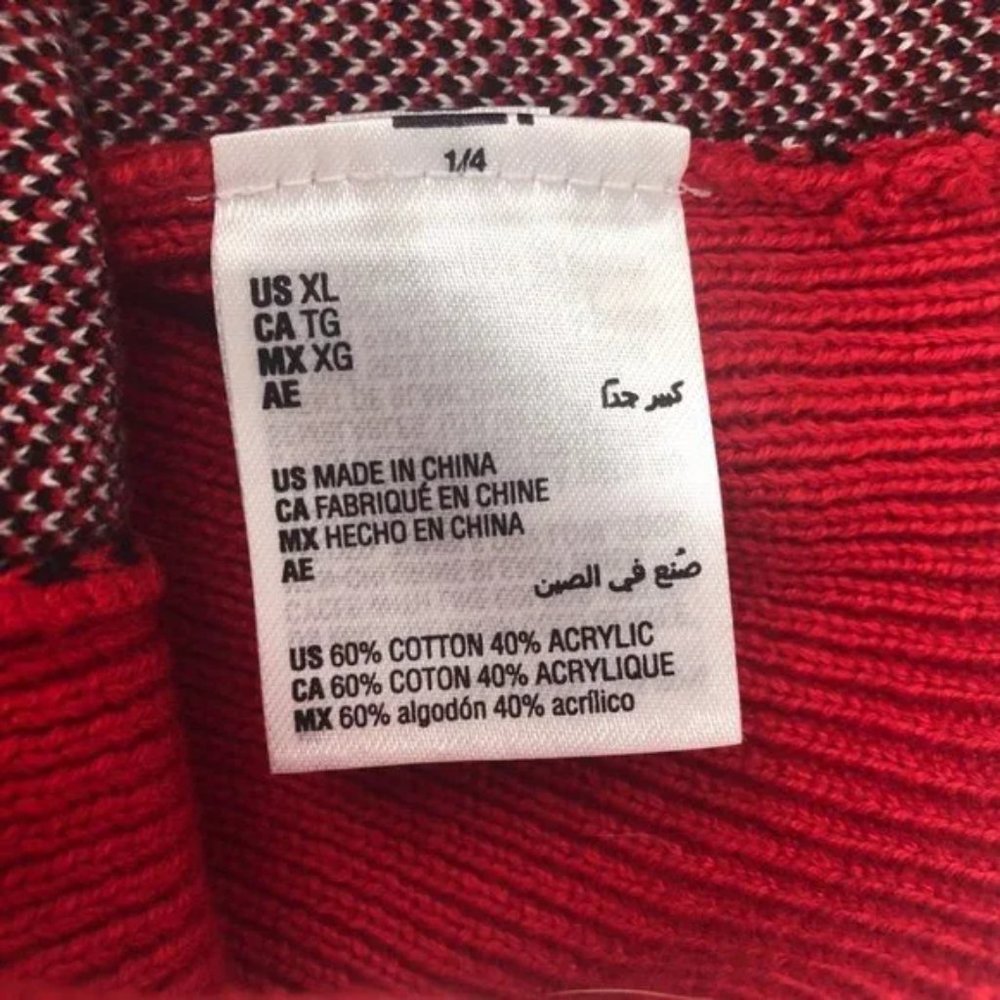 Charter Club Plaid Dog Sweater NWT Size Large - Picture 6 of 10